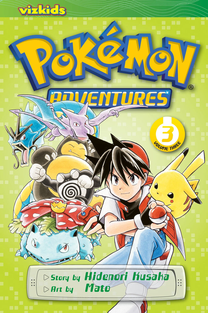 Front Cover - Pokémon Adventures (Red and Blue), Vol. 03 - Pop Weasel - Manga - Image - Pop Weasel