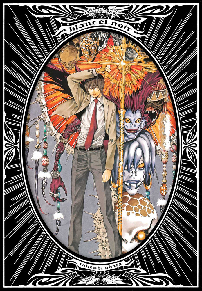 blanc et noir: Takeshi Obata Illustrations - Manga - Image - Pop Weasel