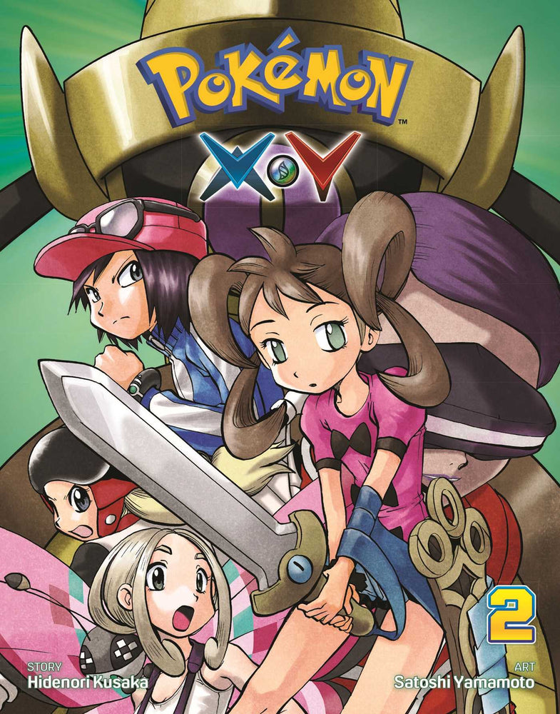 Front Cover - Pokémon X•Y, Vol. 2 - Pop Weasel - Manga - Image - Pop Weasel