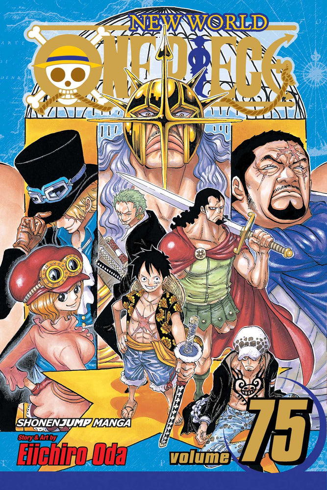 Front Cover One Piece, Vol. 75 ISBN 9781421580296 - Manga - Image - Pop Weasel