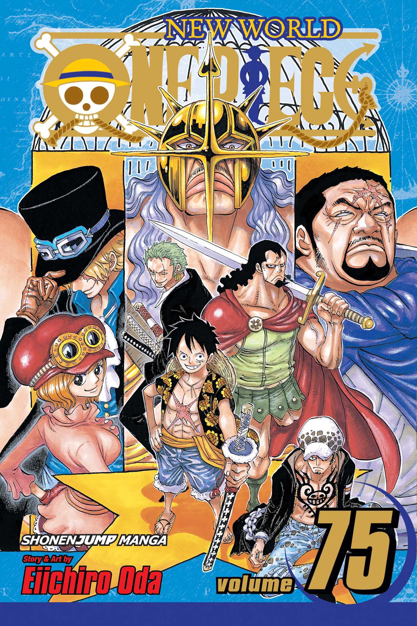 Front Cover One Piece, Vol. 75 ISBN 9781421580296