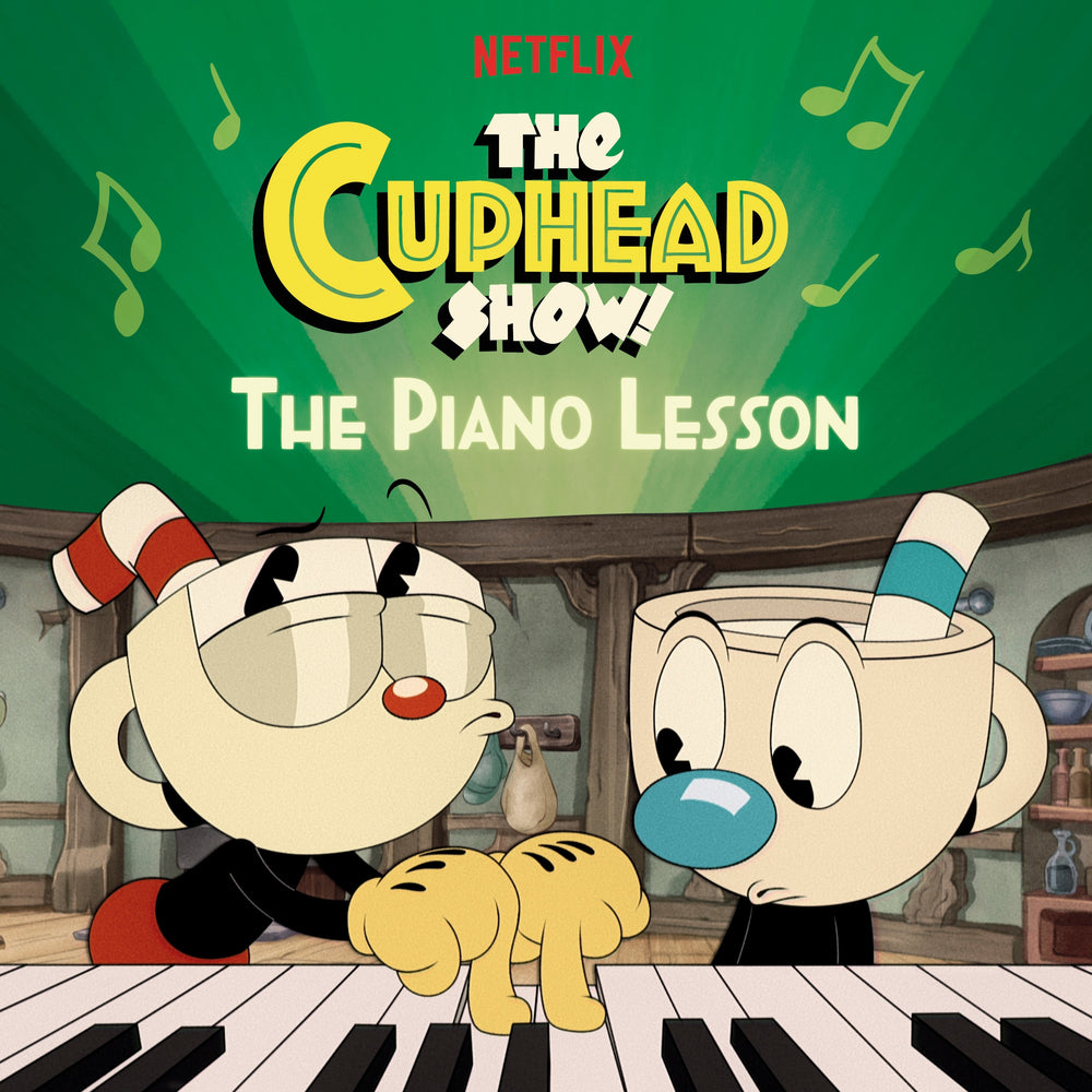 Pop Weasel Image of The Piano Lesson (The Cuphead Show!) - Picture Book - Image - Pop Weasel