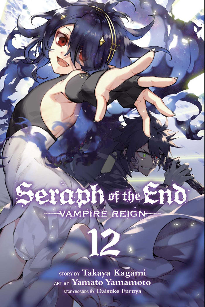 Front Cover Seraph of the End, Vol. 12 Vampire Reign ISBN 9781421594392 - Manga - Image - Pop Weasel