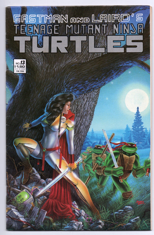 Pre-Owned - Teenage Mutant Ninja Turtles #13 (Feb 1988)