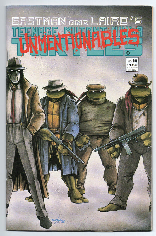 Pre-Owned - Teenage Mutant Ninja Turtles #14 (May 1988)