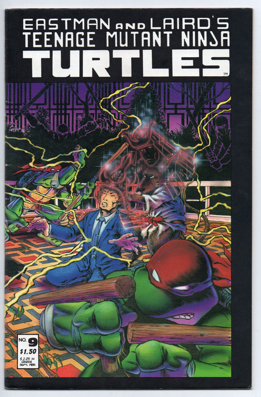 Pre-Owned - Teenage Mutant Ninja Turtles #9 (Sep 1986)