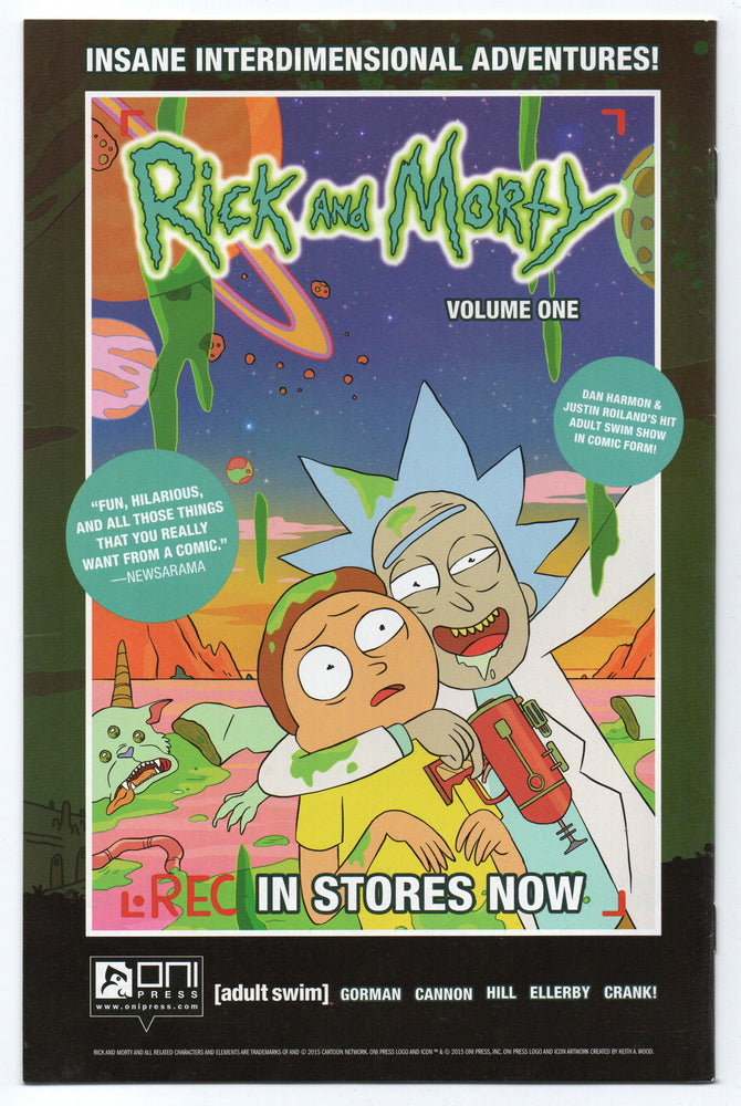 Pre-Owned - Rick and Morty - Pre-Owned Comics - Image - Pop Weasel