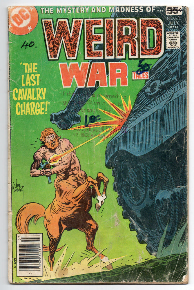 Pre-Owned - Weird War Tales - Pre-Owned Comics - Image - Pop Weasel