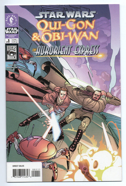 Pre-Owned - Star Wars: Qui-Gon and Obi-Wan #1 (Feb 2002)