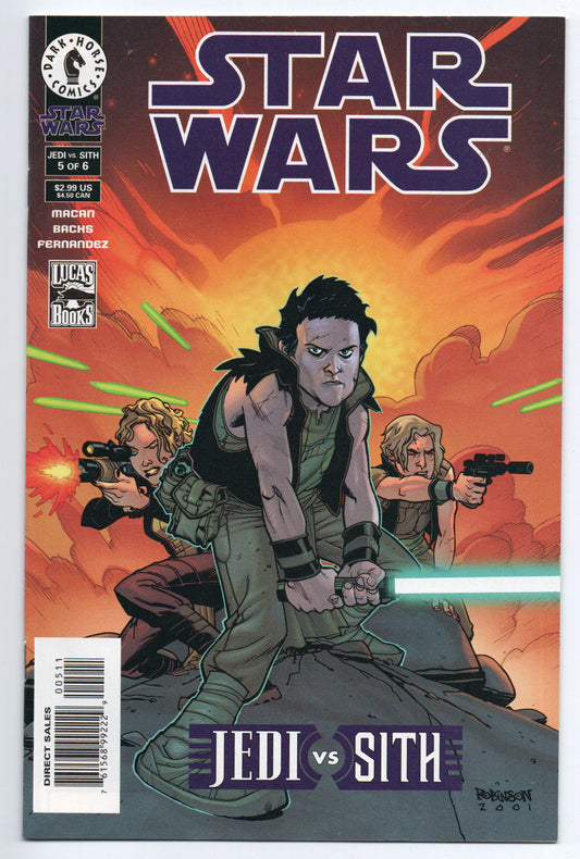 Pre-Owned - Star Wars: Jedi vs Sith #5 (Aug 2001)