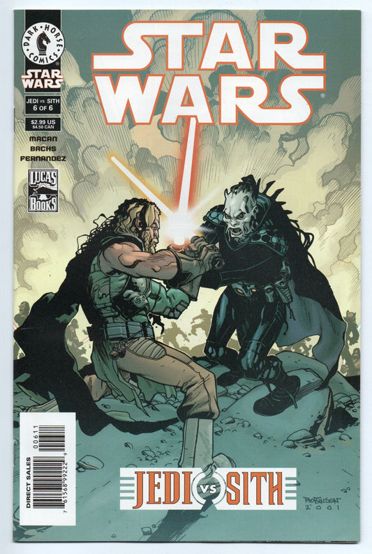 Pre-Owned - Star Wars: Jedi vs Sith #6 (Sep 2001)