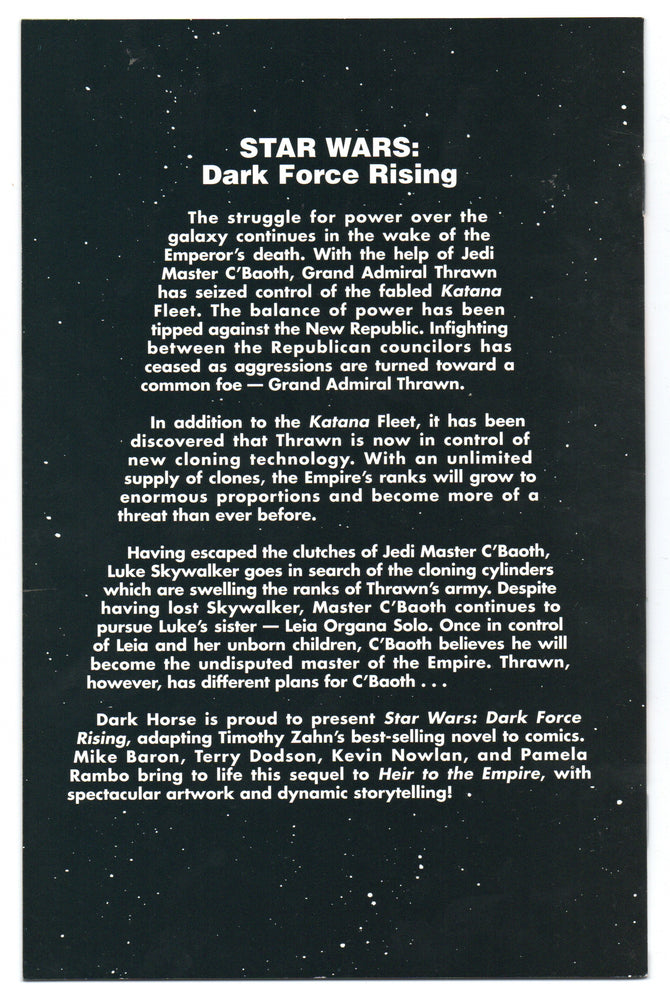 Pre-Owned - Star Wars: Dark Force Rising - Pre-Owned Comics - Image - Pop Weasel