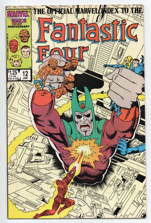 Pre-Owned - Index to the Fantastic Four #12 (Jan 1987)