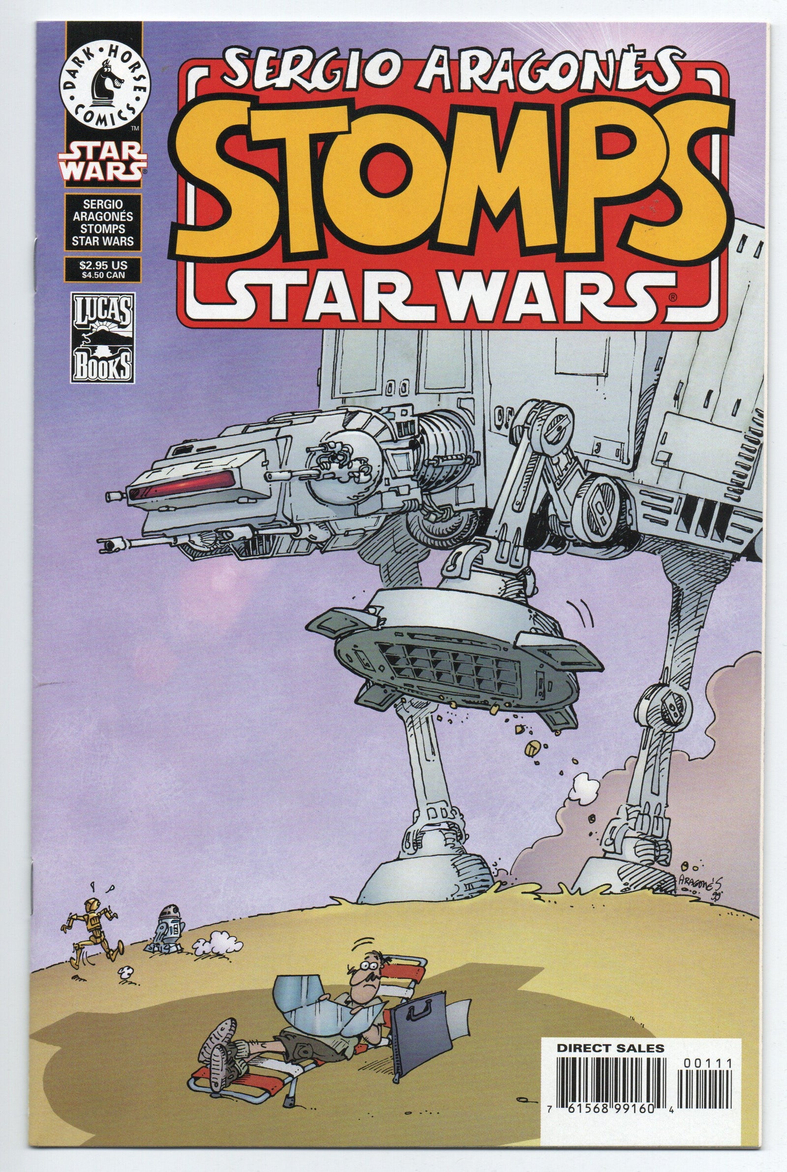 Pre-Owned - Sergio Aragonés Stomps Star Wars (Jan 2000)