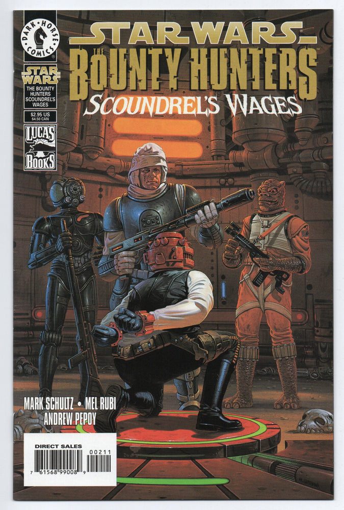 Pre-Owned - Star Wars: The Bounty Hunters - Scoundrel's Wages (Aug 1999) - Pre-Owned Comics - Image - Pop Weasel