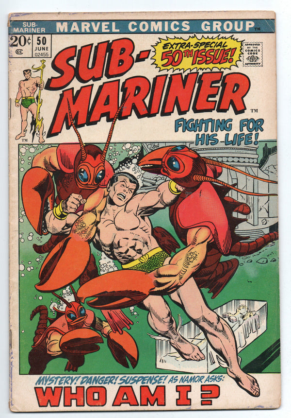 Pre-Owned - Sub-Mariner #50 (Jun 1972)
