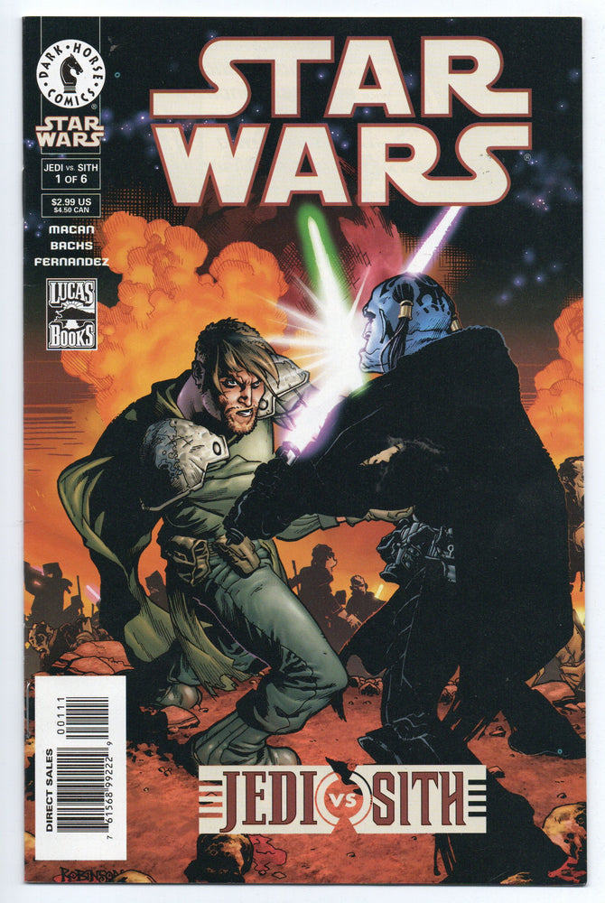 Pre-Owned - Star Wars: Jedi Vs Sith - Pre-Owned Comics - Image - Pop Weasel