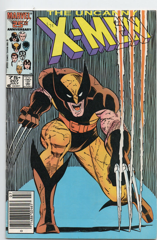 Pre-Owned - The Uncanny X-Men #207 (Jul 1986)