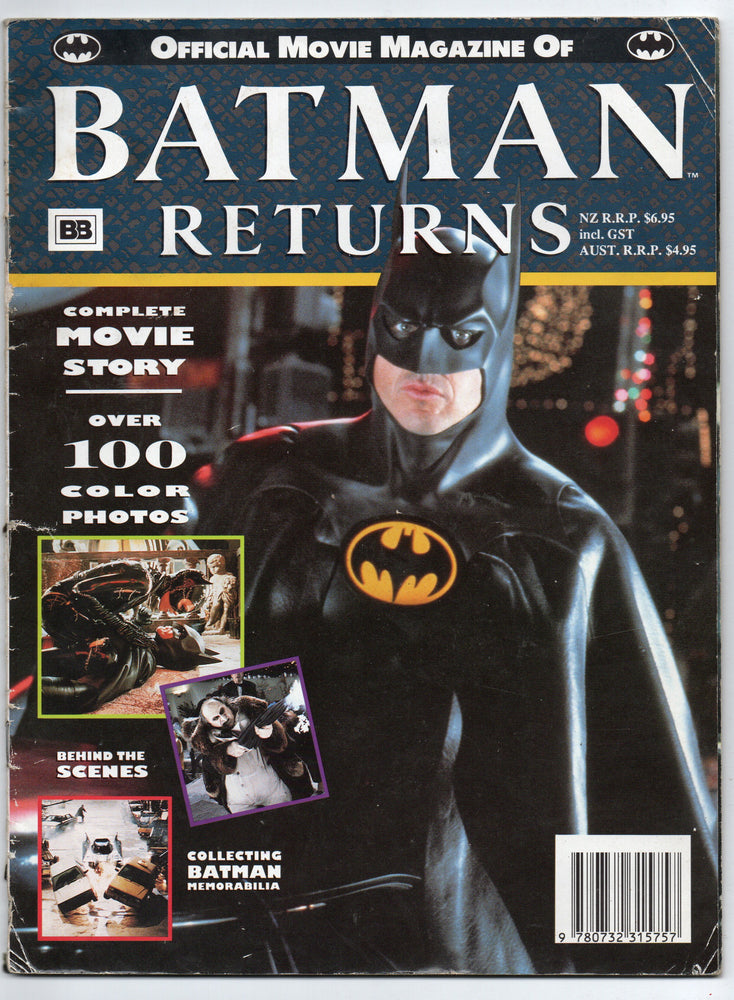 Pre-Owned - Batman Returns Official Movie Magazine (1992) - Pre-Owned Comics - Image - Pop Weasel