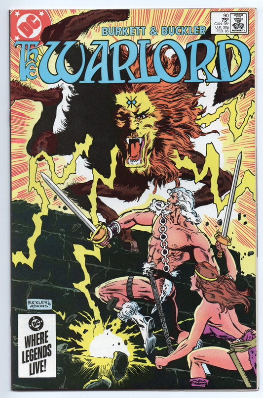 Pre-Owned - Warlord #90  (February 1985)