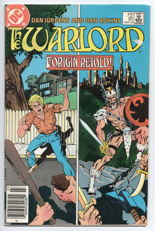 Pre-Owned - Warlord #91  (March 1985)