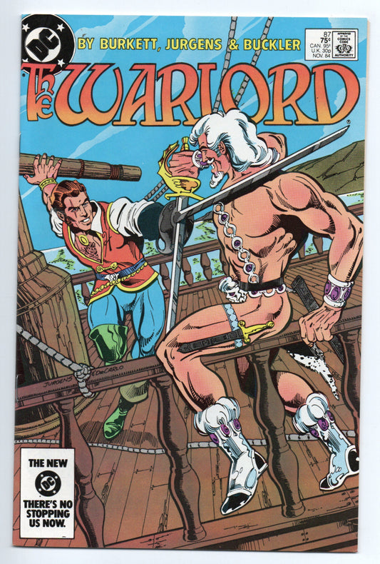 Pre-Owned - Warlord #87  (November 1984)