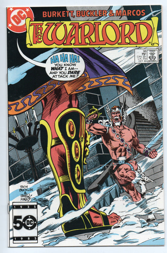 Pre-Owned - Warlord #98  (October 1985)