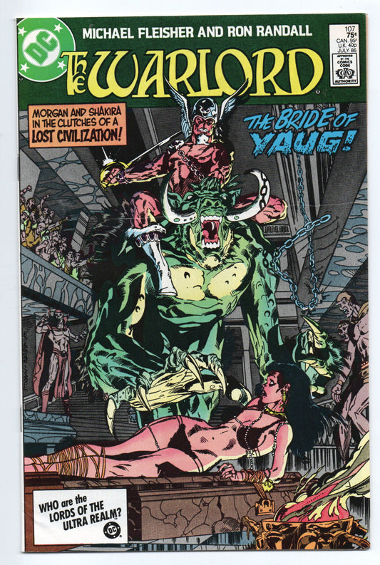 Pre-Owned - Warlord #107  (July 1986)