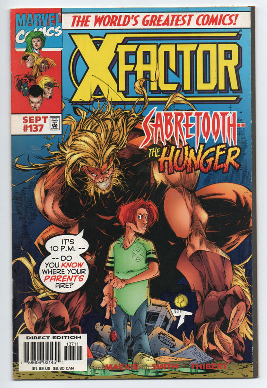 Pre-Owned - X-Factor #137  (September 1997)