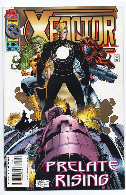 Pre-Owned - X-Factor #117  (December 1995)