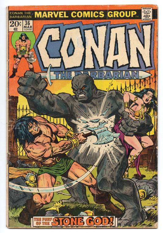 Pre-Owned - Conan the Barbarian #36  (March 1974)