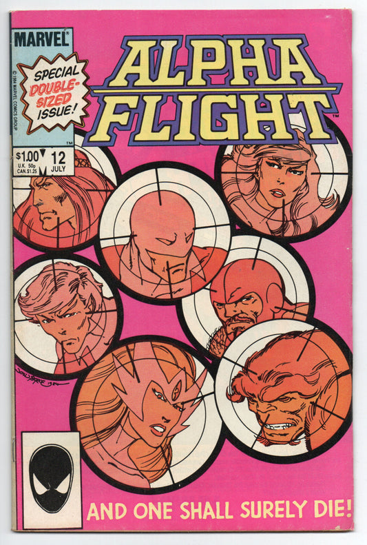 Pre-Owned - Alpha Flight #12  (July 1984)