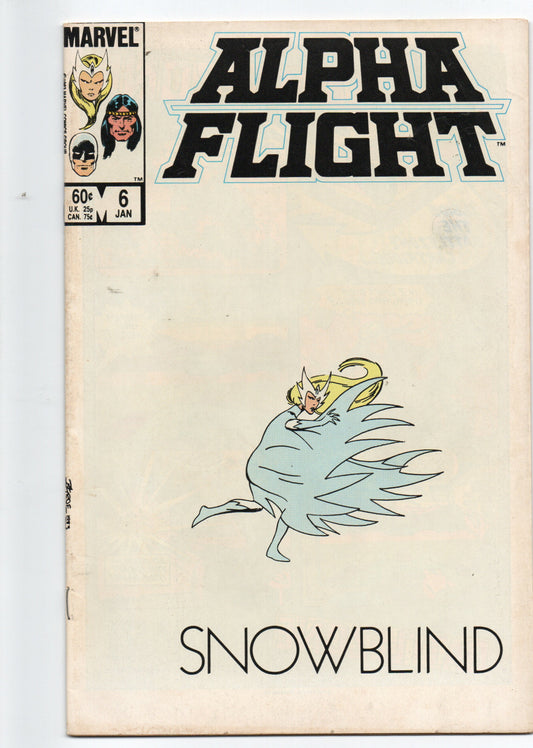 Pre-Owned - Alpha Flight #6  (January 1984)