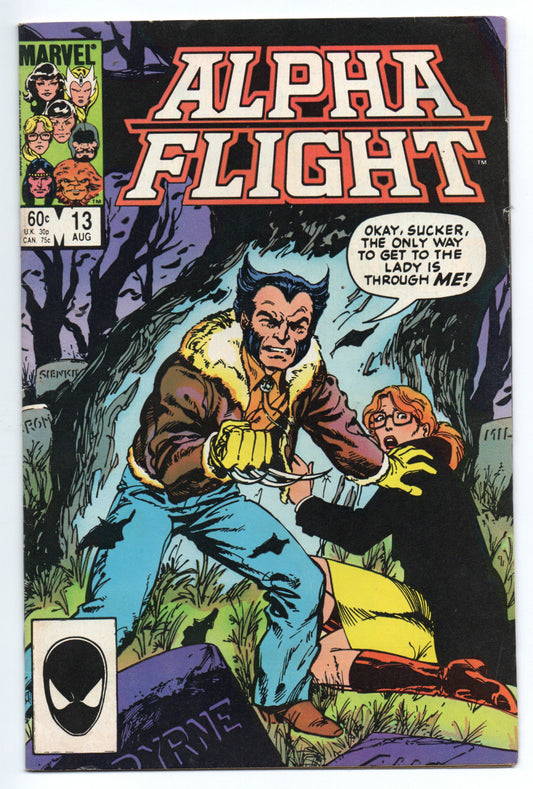 Pre-Owned - Alpha Flight #13  (August 1984)