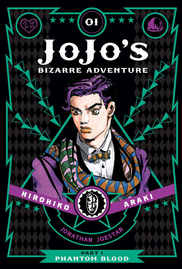 Front Cover - JoJo's Bizarre Adventure: Part 1--Phantom Blood, Vol. 1 - Pop Weasel