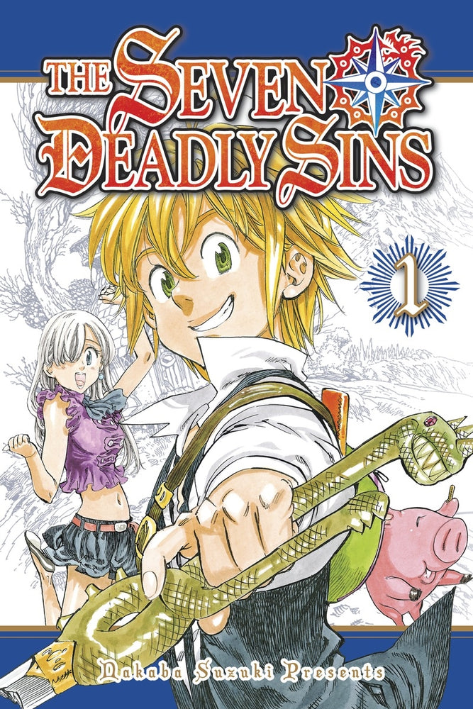 Front Cover The Seven Deadly Sins 01 ISBN 9781612629216 - Manga - Image - Pop Weasel