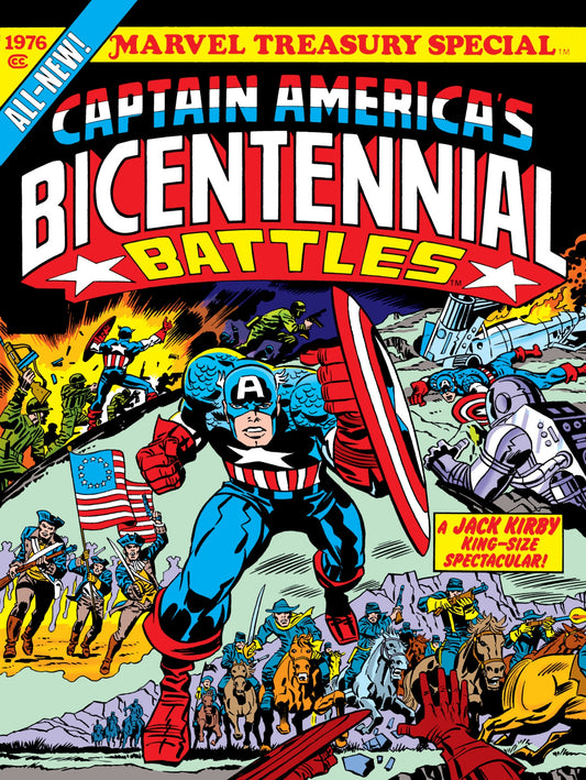 Pop Weasel Image of Captain America's Bicentennial Battles - All-New Marvel Treasury Edition
