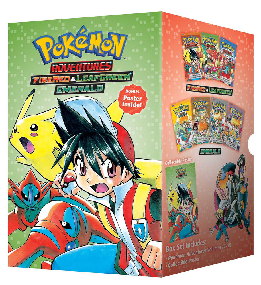 Pokémon Adventures FireRed & LeafGreen / Emerald Box Set - Manga - Image - Pop Weasel