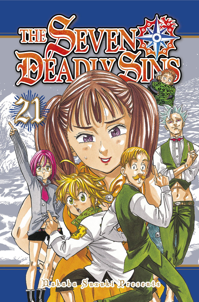 Front Cover The Seven Deadly Sins 21 ISBN 9781632364425 - Manga - Image - Pop Weasel