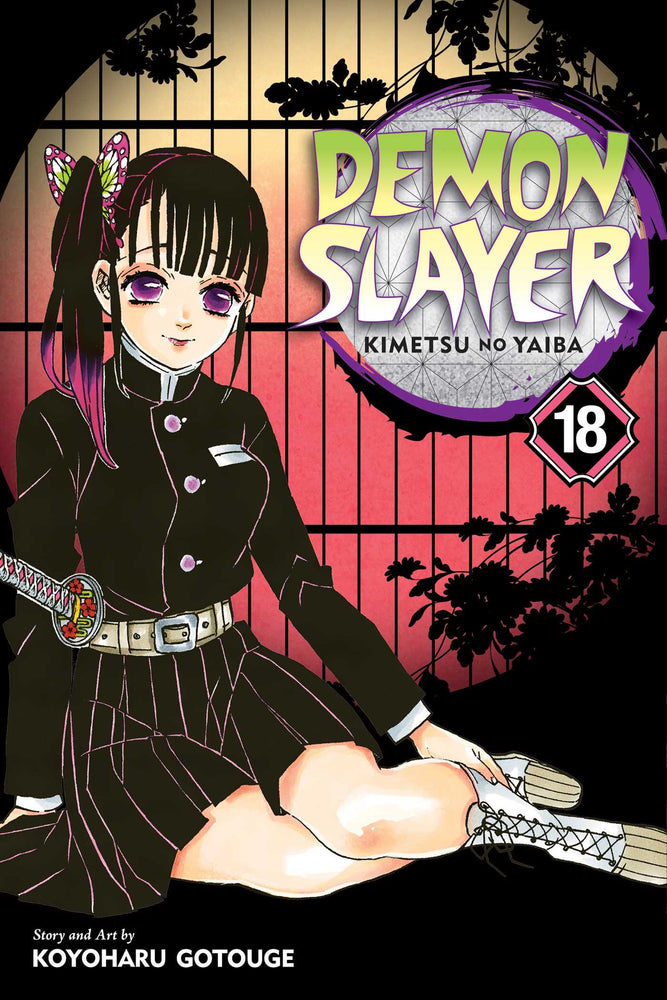 Front Cover - Demon Slayer: Kimetsu no Yaiba, Vol. 18 - Pop Weasel - Manga - Image - Pop Weasel