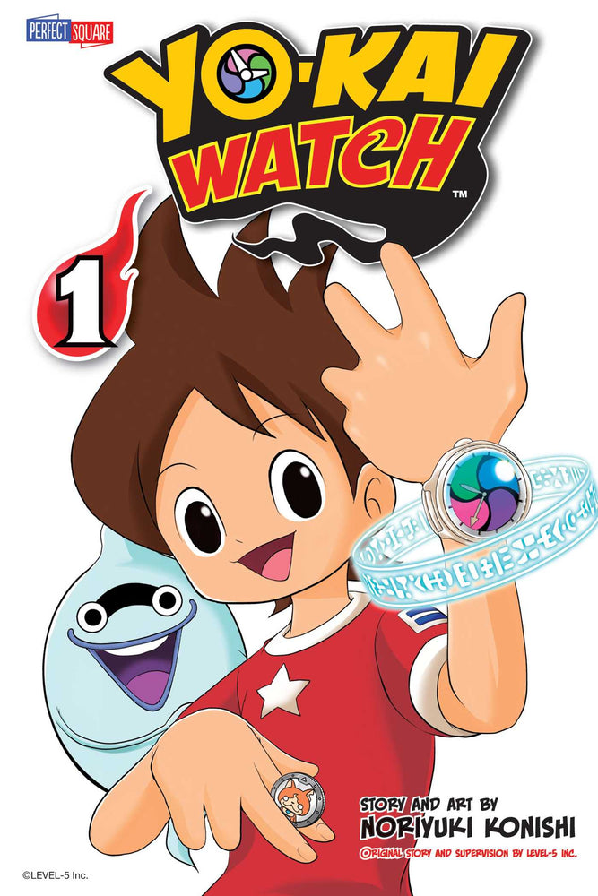 Front Cover YO-KAI WATCH, Vol. 01 ISBN 9781421582511 - Manga - Image - Pop Weasel