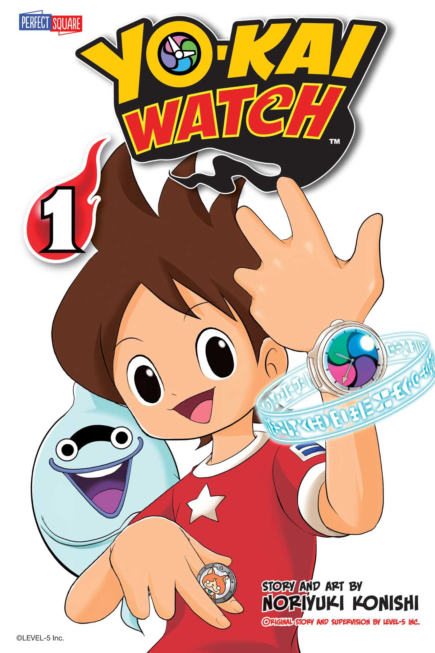 Front Cover YO-KAI WATCH, Vol. 01 ISBN 9781421582511