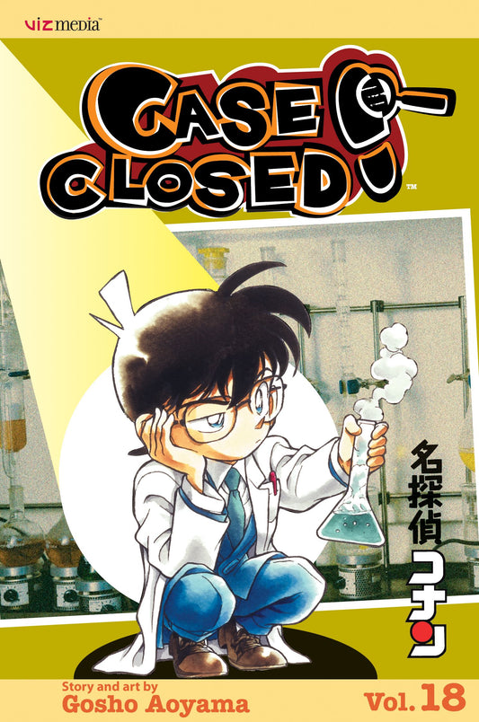Front Cover - Case Closed, Vol. 18 - Pop Weasel