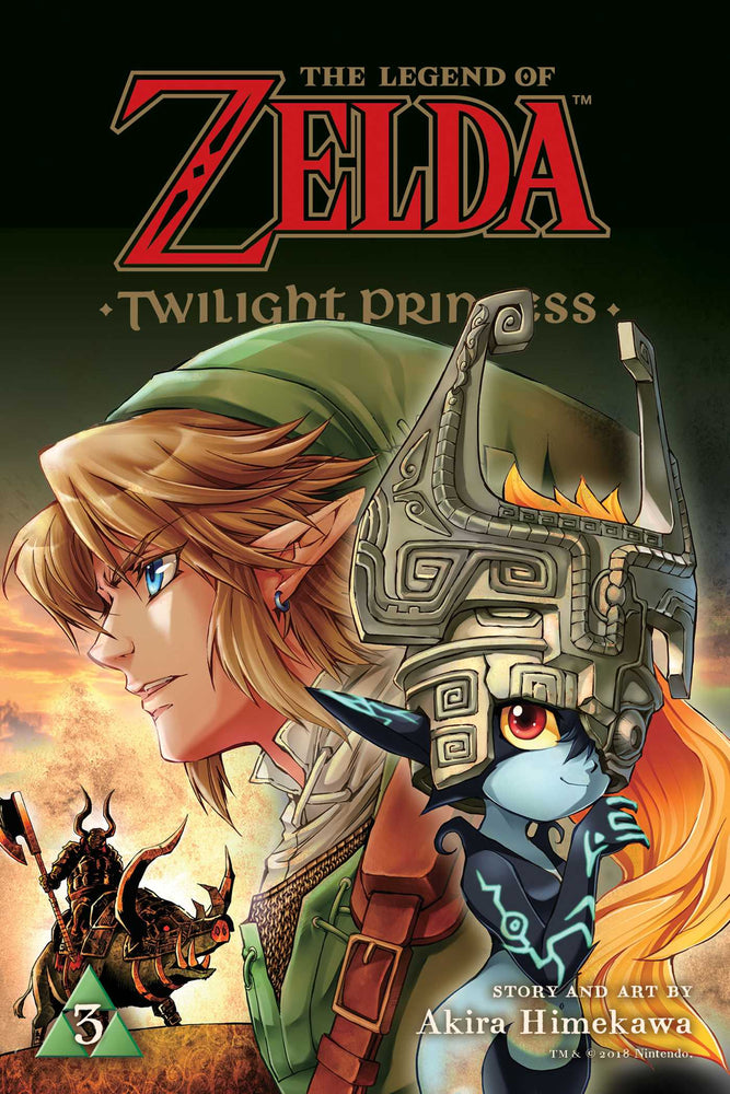 Front Cover The Legend of Zelda: Twilight Princess, Vol. 03 ISBN 9781421598260 - Manga - Image - Pop Weasel