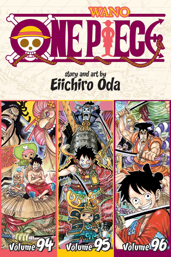 Front Cover One Piece (Omnibus Edition), Vol. 32 Includes vols. 94, 95 & 96 ISBN 9781974724062