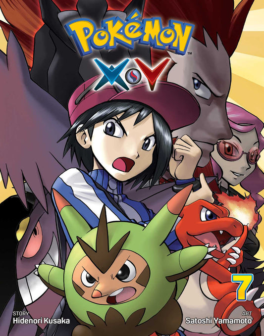 Front Cover - Pokémon X•Y, Vol. 07 - Pop Weasel