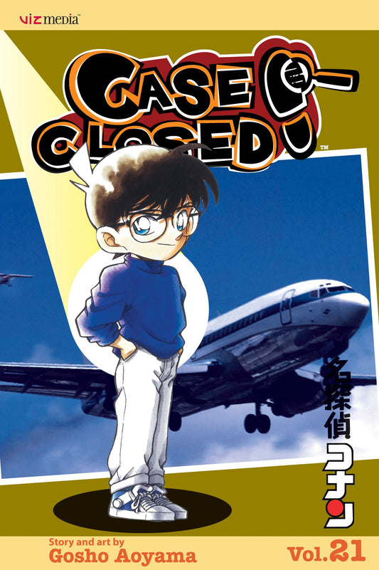 Front Cover - Case Closed, Vol. 21 - Pop Weasel
