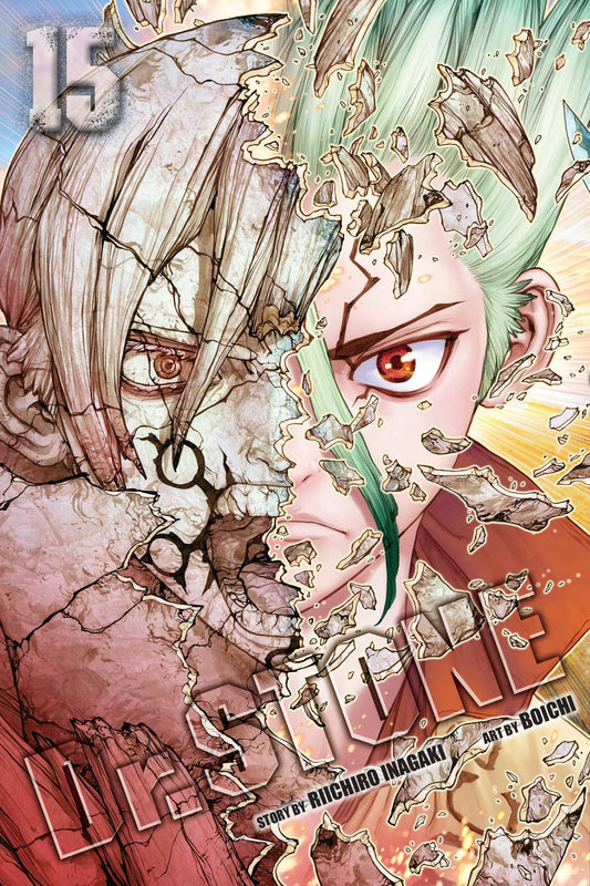 Front Cover Dr. STONE, Vol. 15 ISBN 9781974720033
