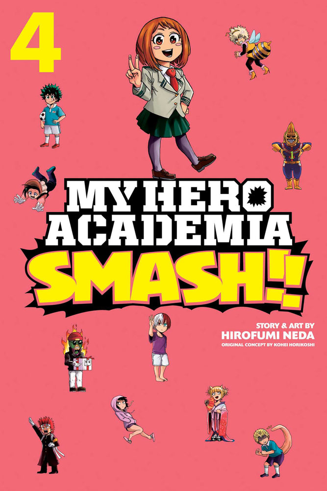 Front Cover - My Hero Academia: Smash!!, Vol. 04 - Pop Weasel - Manga - Image - Pop Weasel