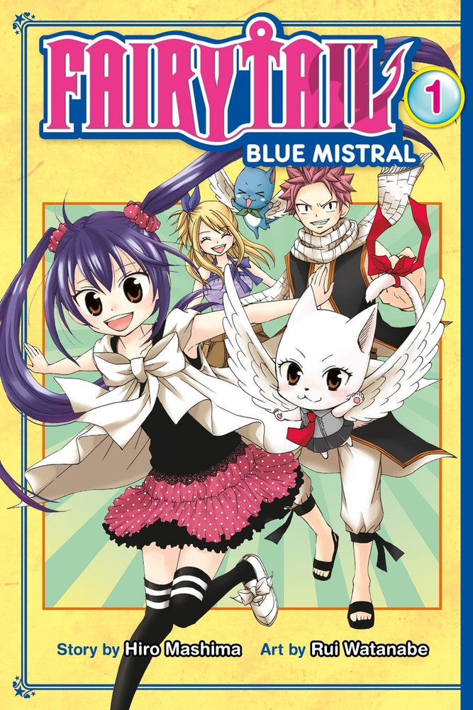 Front Cover Fairy Tail Blue Mistral 01 ISBN 9781632361332 - Manga - Image - Pop Weasel